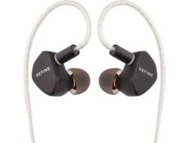 Auriculares com Fio KEFINE Klean (In Ear - Preto)