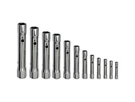 Conjunto de Doze Chaves de Tubo Duplo USAG 288 N Abertura Hexagonal Leve e Resistente