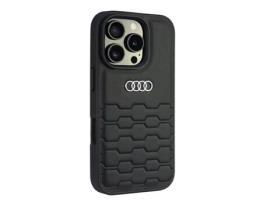 Capa para iPhone 16 Pro AUDI Rígida Preto