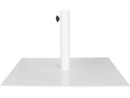 Base Metálica de 18Kg Lacada a Branco. para Guarda-Sóis com Haste de 50Mm. JOSSOIS