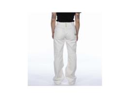 Calças de Mulher AMISH Algodão Branco (30)