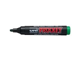 Marcador OFFICE DEPOT Prockey Pm126 V Ponta Cinzel Verde Pacote de 12
