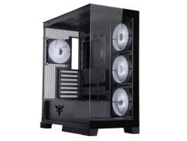 Gabinete ITEK Showbui 45 Rgb Atx Mid Tower Preto 3X 120 Mm Frontal 1X 120 Mm Traseiro