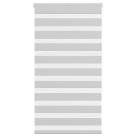 vidaXL Cortina de zebra 75x150 cm largura do tecido 70,9 cm poliéster