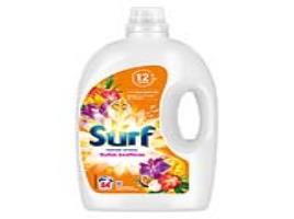 Detergente Roupa Máquina Liquído Surf Frutos Exóticos 84doses