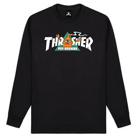 Thrasher Camiseta De Manga Comprida Vortex