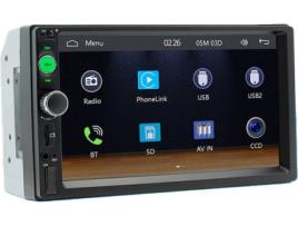Rádio Auto Multimedia 2DIN 7'' BELSON BS-264W Touch Carplay Bluetooth Android