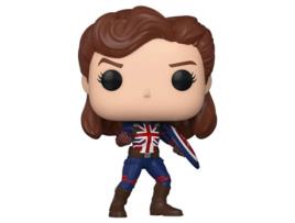Figura Funko WHAT IF Captain Carter Pose Exclusivo Us Pop! Vinyl