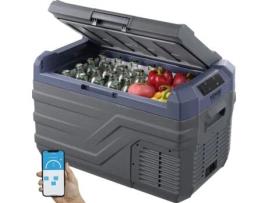 Mini Refrigerador de Compressão Portátil 30 L Zona Única para Caminhão-Barco VEVOR