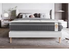 Colchão Base Trente LITIER_DELUXE_TRADITION Espuma com memória Branco (180x200cm)