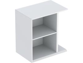 Elemento Lateral Icon com Caixa de Armazenamento na Parede 37X40X24 5 Cm 502324 Cor: Lacado Branco Mate GEBERIT