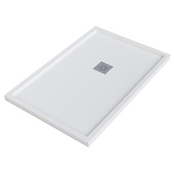 Base de duche STONE MARCO GEL COAT BRANCO 60X100
