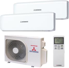 Ar condicionado fixo (2x1)  PREMIUM 7000+12000BTU