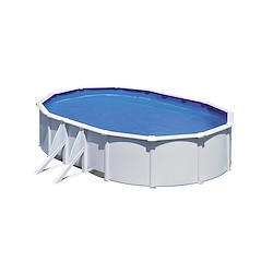 Piscina em aço GRÉ 500X300X120CM OVAL