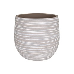 Vaso de cerâmica DÓRIS 33CM CREME