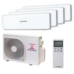 Ar condicionado fixo (4x1)  PREMIUM 7000+7000+7000+12000BTU