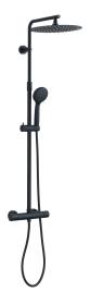 Conjunto de duche TORNEIRA TERMOSTATICA HIRAME PRETO