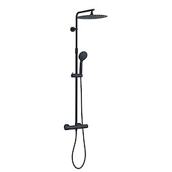 Conjunto de duche TORNEIRA TERMOSTATICA HIRAME PRETO