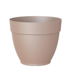 Vaso de resina CAPRI CAMPANA 40CM TORTORA