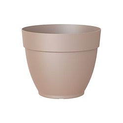 Vaso de resina CAPRI CAMPANA 40CM TORTORA
