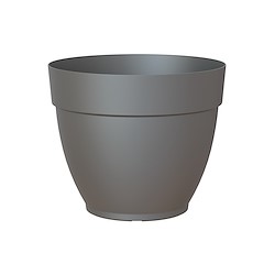 Vaso de resina CAPRI CAMPANA 40CM ANTRACITE
