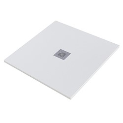 Base de duche STONE GEL COAT BRANCO 80X80