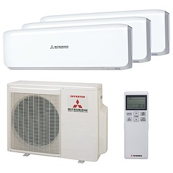 Ar condicionado fixo (3x1) MITSUBISHI PREMIUM 7000+7000+12000BTU