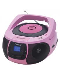 Radio Cd  Nvr-481ub Rosa Bluetooth - Electrónica De Consumo