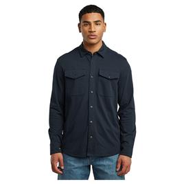 G-star Camisa De Manga Comprida Marine Pockets