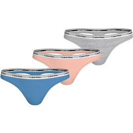Calvin Klein Tanga 000qd5209e 3 Unidades