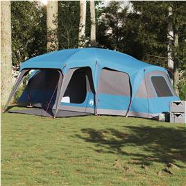 vidaXL Tenda Familiar com Varanda em Cúpula 9 Pessoas Impermeável