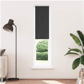 vidaXL Persiana de enrolar 60x230 cm largura tecido 55,7 cm poliéster