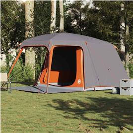 vidaXL Tenda de Camping com Varanda em Cúpula 5 Pessoas Impermeável