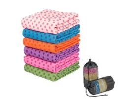 Cobertor de Acessórios de 72 X 24 Tapete de Ioga-Pilates Toalha Antiderrapante com Bolsa