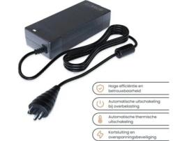 Carregador de Bicicleta Elétrica Compatível com Bergamont E-Horizon 42V/4A GO SOLID!