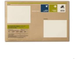 Saqueta Correio Verde Internacional S