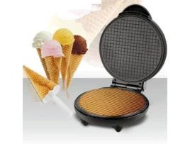 Máquina Elétrica de Waffle Máquina Elétrica de Rolo de Ovo Molde Waffle Máquina de Casquinha de Sorvete para Casa Ue FDIT