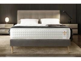 Colchão Base Vingt Quatre LITIER_DELUXE_TRADITION Espuma com memória Cinzento (200x200cm)