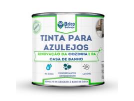Tinta para azulejos Branca Alpine BRILHANTE 4 L BRICOSALVAJE, Conservante anti-mofo, fácil aplicação