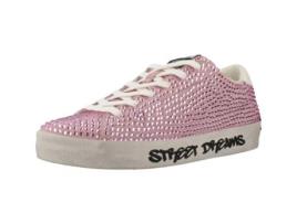 Sapatos de Mulher CRIME LONDON Distressed Tecido Rosa (40)