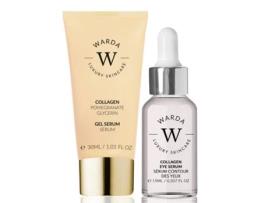 Skin Lifter Boost Collagen Gel Soro 30Ml Vitamina C Sob Olhos Hidratante Iluminador X 3 Ácido Hialurônico Rosto Pescoço Soro 30Ml WARDA SKINCARE