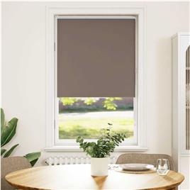 vidaXL Persiana de enrolar 85x130 cm largura tecido 80,7 cm poliéster