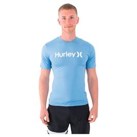 Hurley Camiseta De Manga Curta Com Proteção Uv Oao Quickdry Rashguard