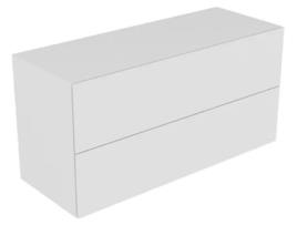 Aparador KEUCO Edição 11 Sideboard 31327 2 Extensões Frontais com Iluminação Interior Led 1400 X 700 X 535 Mm Corpo/Frente: Cashmere Laca de Seda