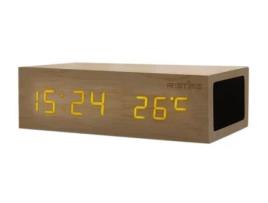 Coluna HIGH-TECH & BIEN-ETRE Estéreo Sem Fio Bluetooth Nfc Áudio Recarregável Led Despertador