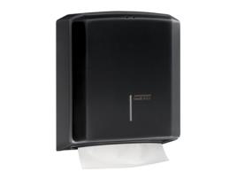 Distribuidor de papel toalha preto DT2106B 400- 600 UC/Z MEDICLINICS