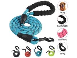Trela Retrátil para Cachorro com Costura Refletiva Brilhante Trela Retrátil para Cachorro de Até 50Kg Soli Nylon Fita SHELOVEIT