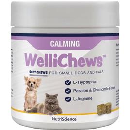 Nutriscience Suplemento Para Animais De Estimação Wellichews 123.4g 120 Unidades