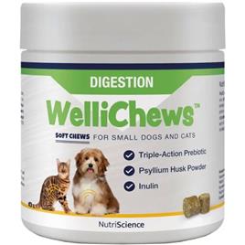 Nutriscience Suplemento Para Animais De Estimação Wellichews 106.4g 120 Unidades