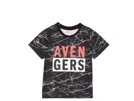 T-Shirt de Criança VINGADORES Algodão Preto (XS)